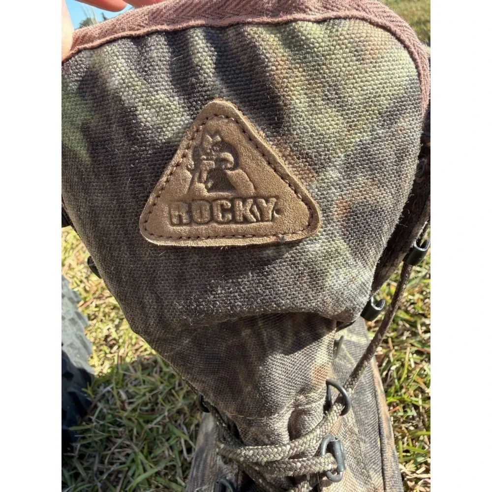 Rocky Prowler 800 8'' Insulated Waterproof Hunting Boots Size 12
